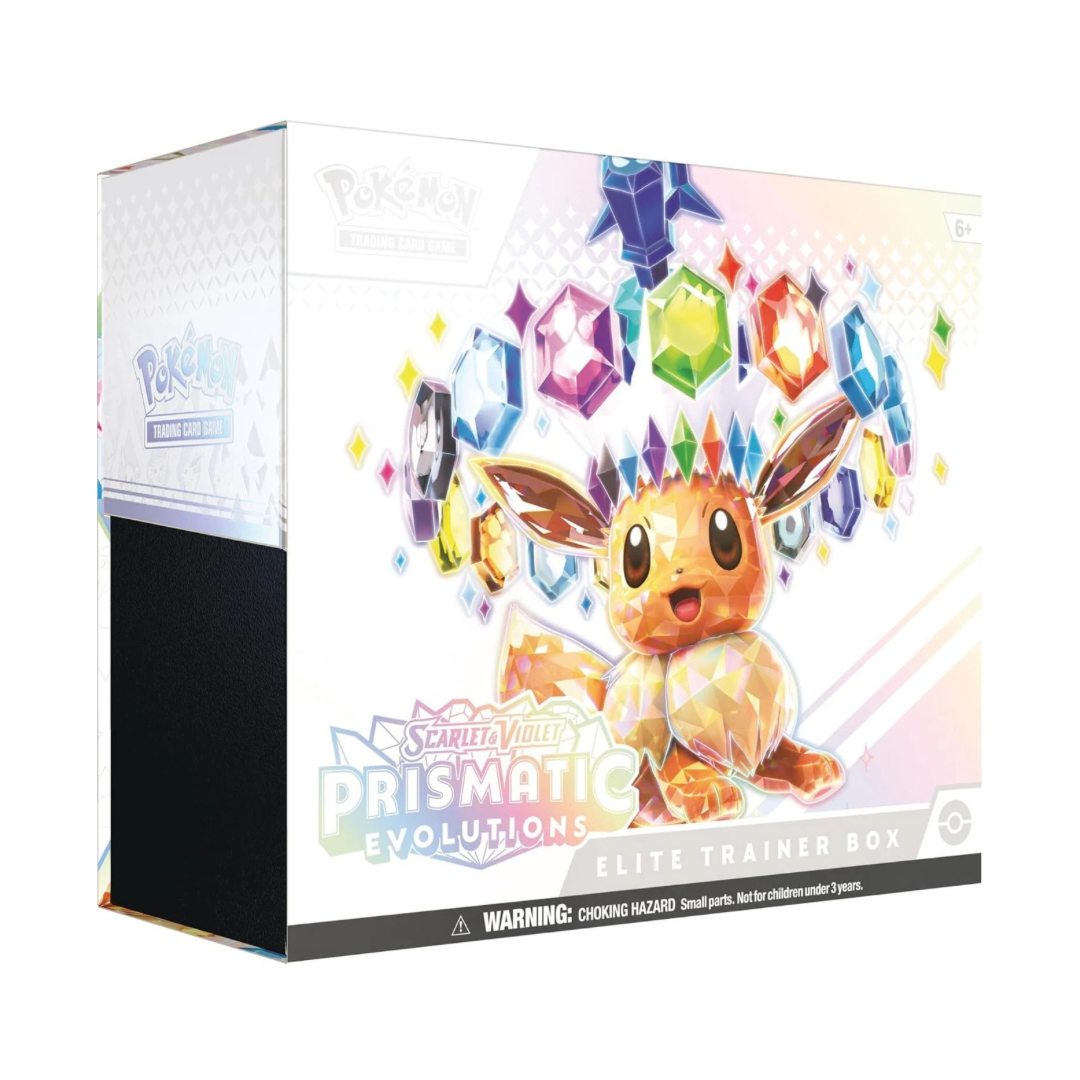 Pokemon TCG: Scarlet & Violet-Prismatic Evolutions ETB Elite Trainer Box