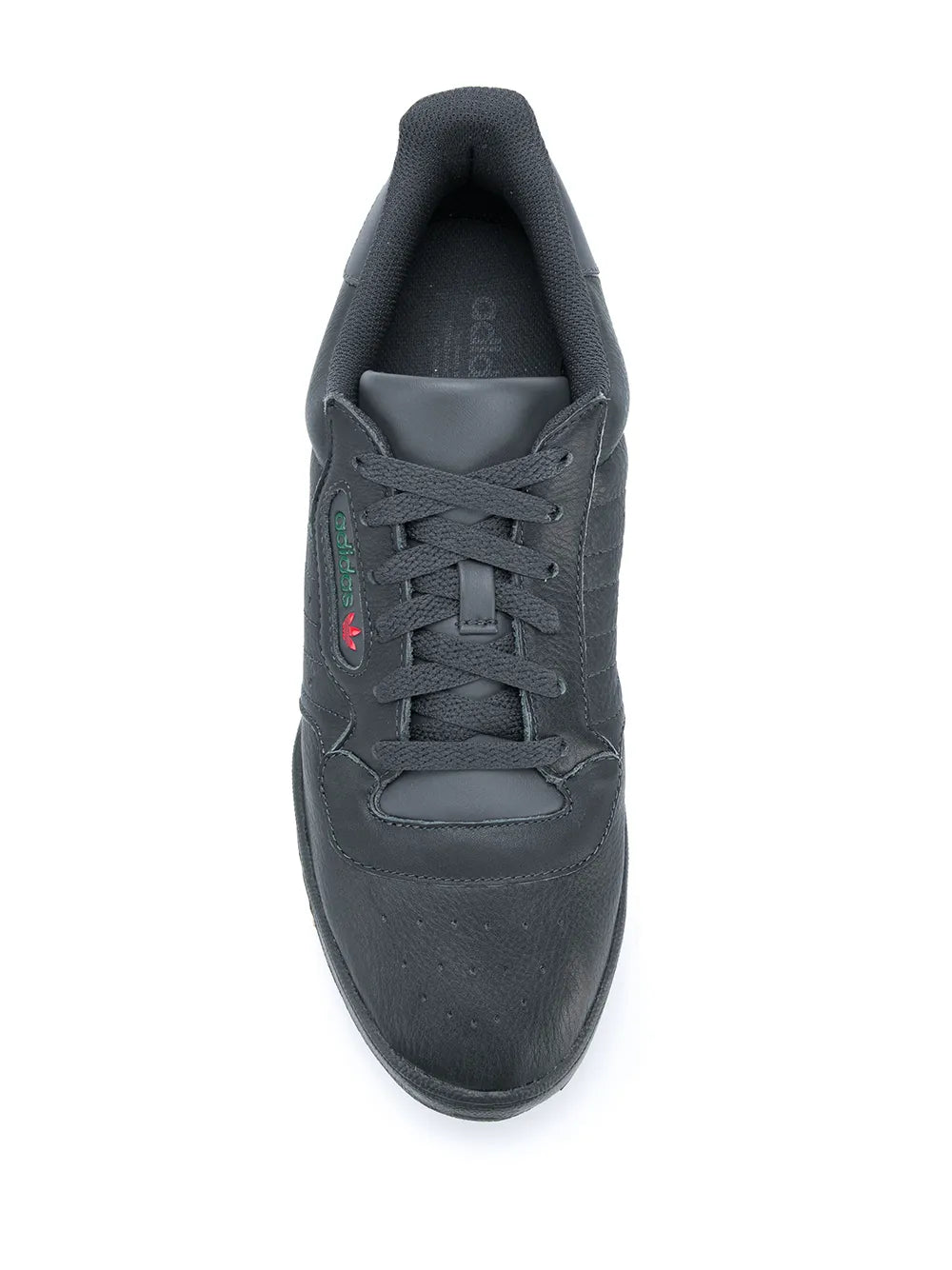 adidas Yeezy Powerphase Core Black Sneakers — Black — Size US M 3.5 - US W 5 — Top View