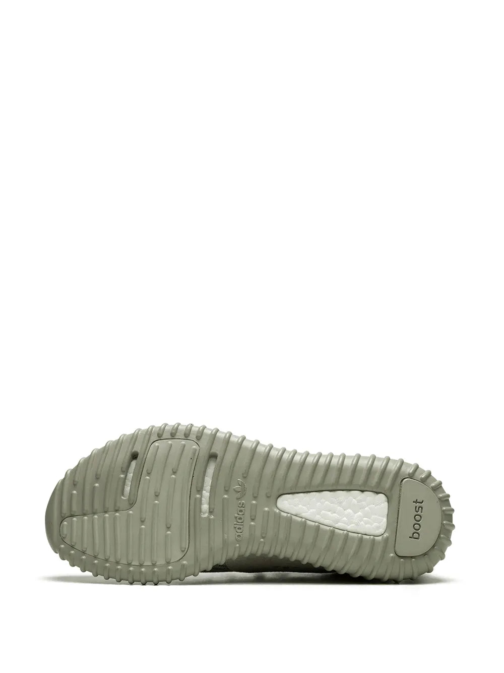adidas Yeezy Boost 350 Moonrock Sneakers — Grey — Size US M 9 - US W 10.5 — Detail View
