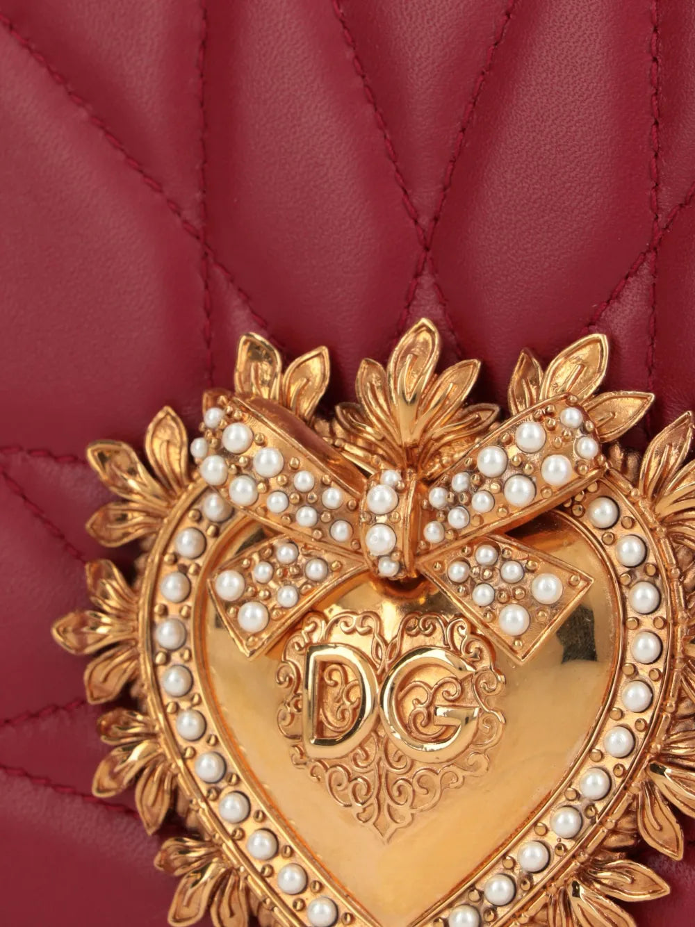 Dolce Gabbana Medium Devotion Shoulder Bag — Same as shown — Size One Size — Lifestyle View