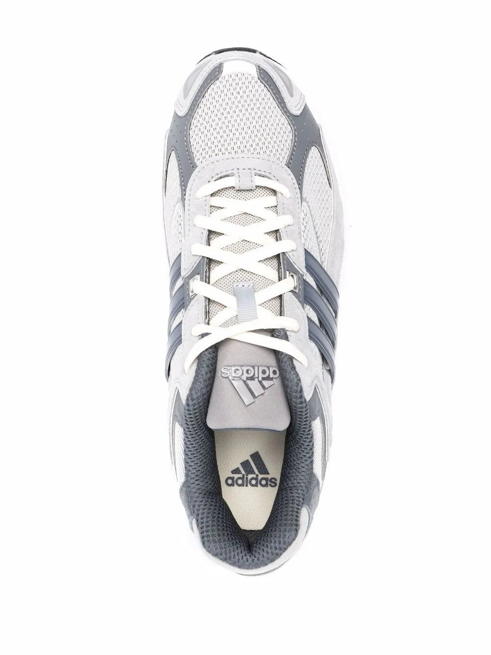 adidas Response Low-Top Sneakers — Grey — Size US M 9.5 - US W 11 — Top View