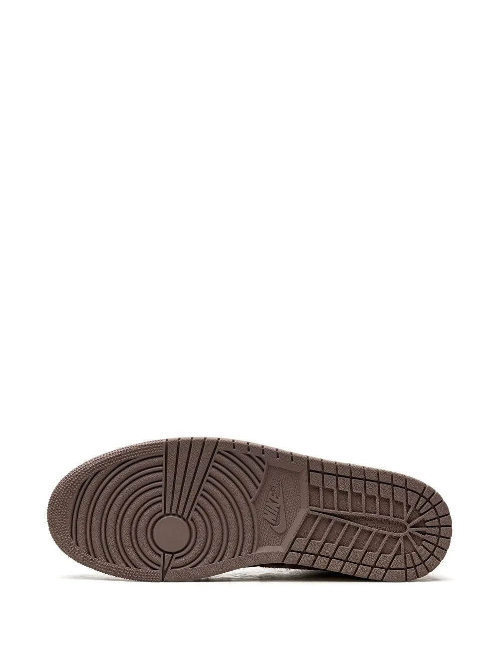 Air Jordan 1 Low Se Craft Taupe Haze Sneakers — Taupe/Brown — Size US M 9.5 - US W 11 — Top View