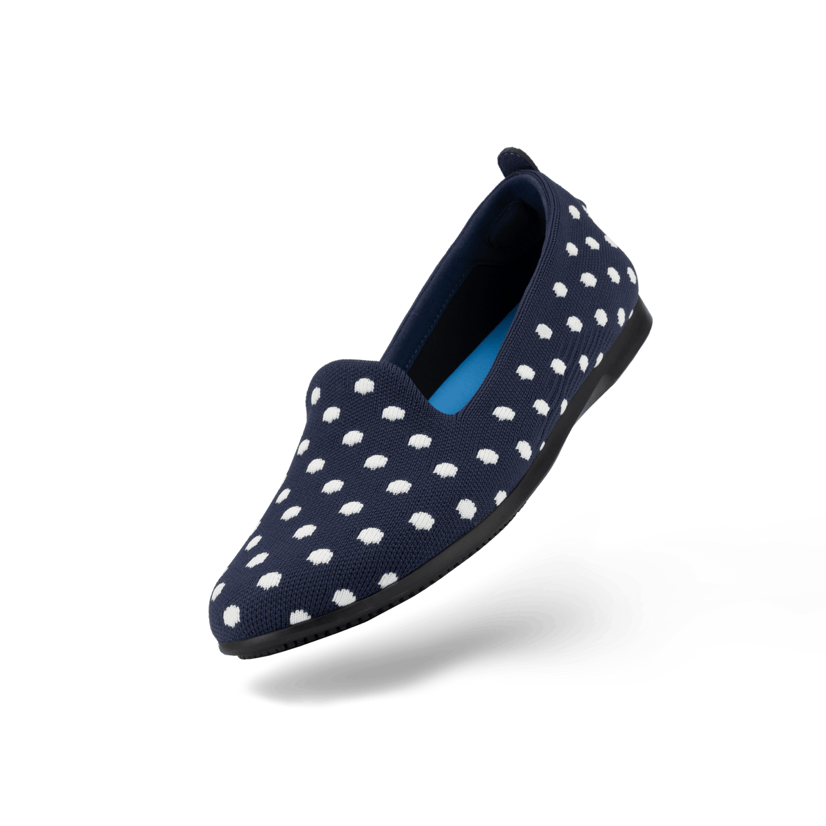 Women's Market Flat - Midnight/White Polka Dot