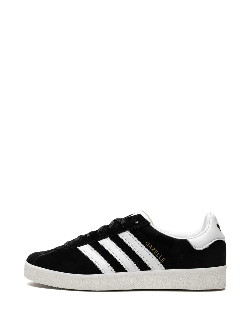 adidas Gazelle 85 Black / White Sneakers — Black — Size US M 3.5 - US W 5 — Detail View