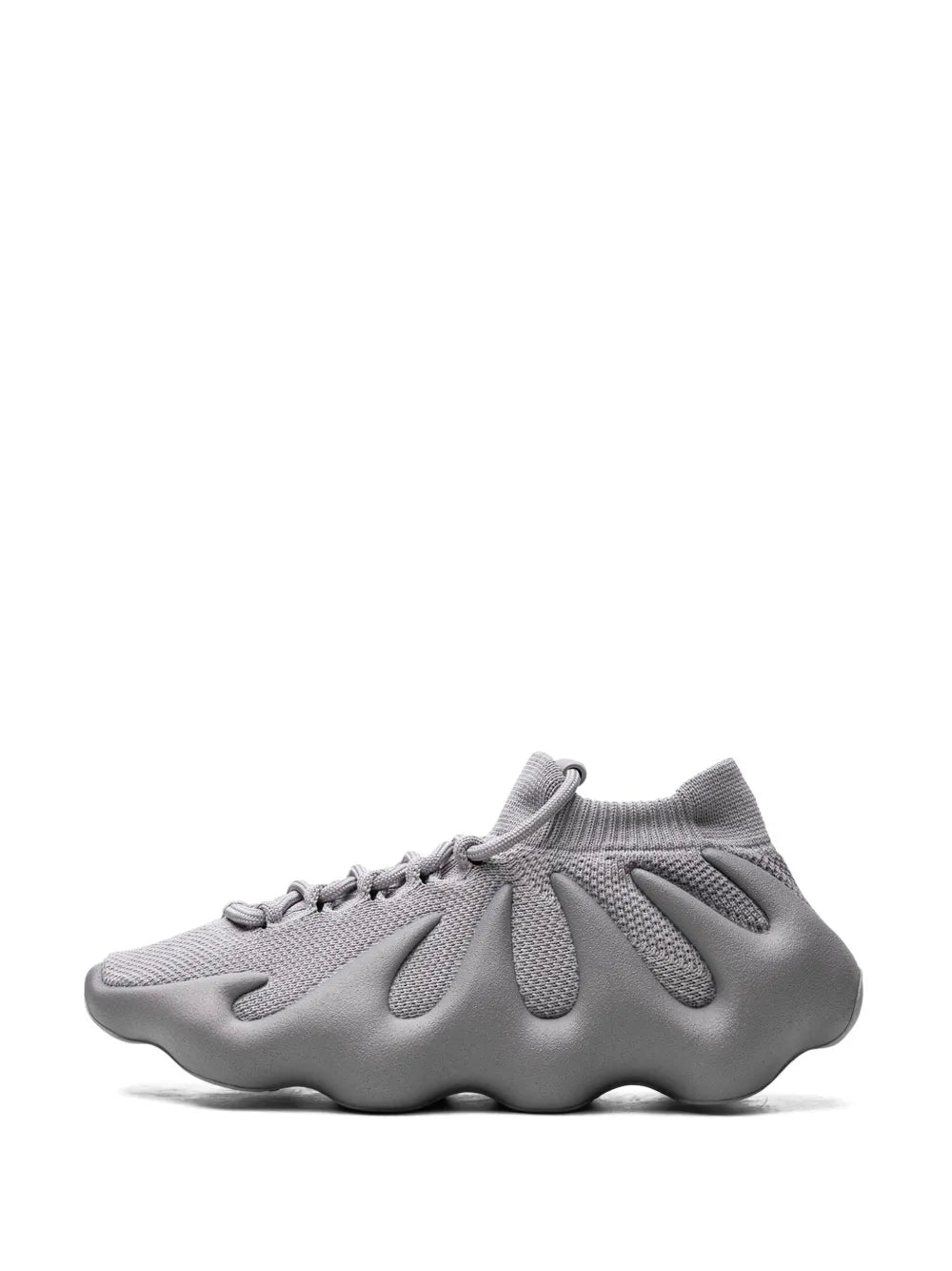 adidas Yeezy 450 Stone Grey Sneakers — Grey — Size US M 6 - US W 7.5 — Detail View