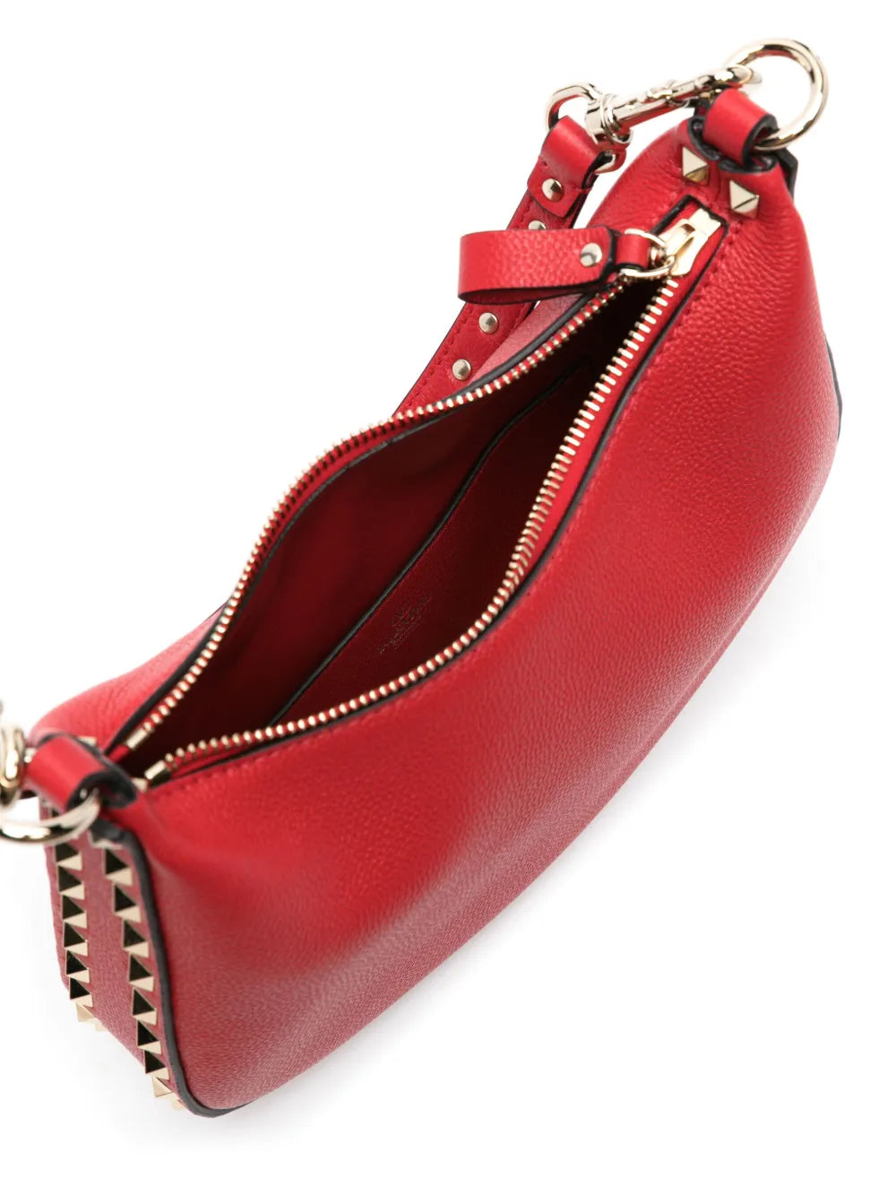 Valentino Garavani Small Rockstud Leather Shoulder Bag — Same as shown — Size One Size — Detail View