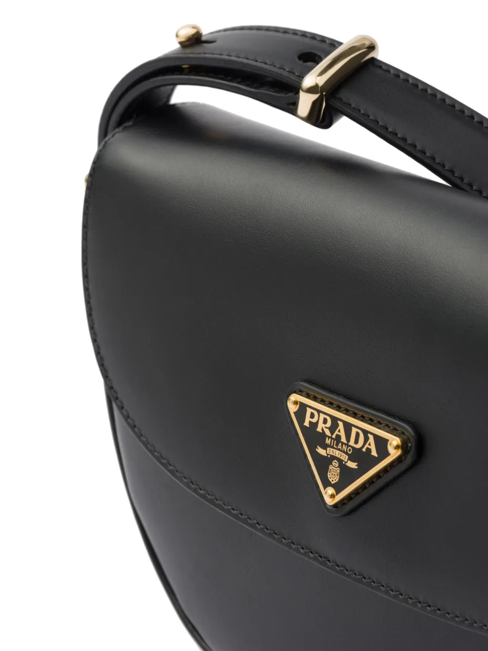 Prada Arque Leather Shoulder Bag — Same as shown — Size One Size — Lifestyle View