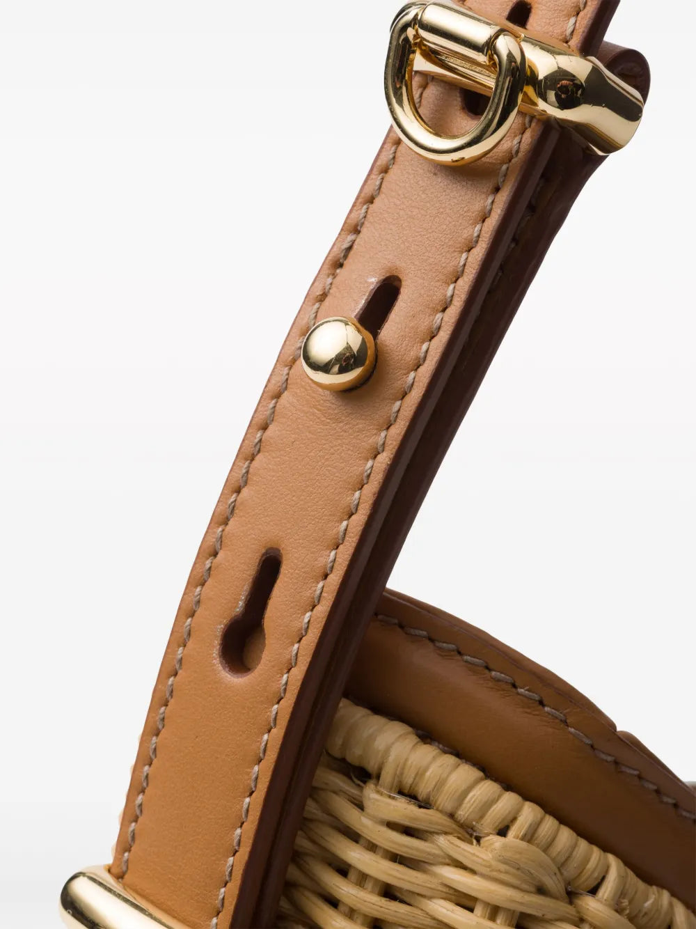 Prada Arque Woven Shoulder Bag — Same as shown — Size One Size — Detail View