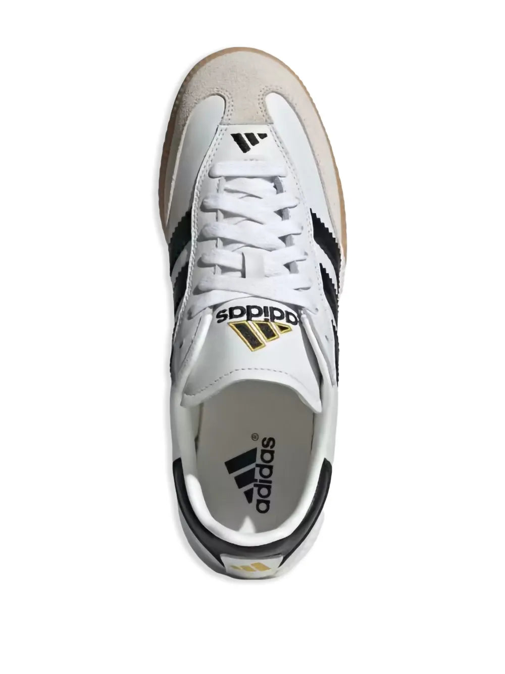 adidas Samba Millenium White Sneakers — White — Size US M 10.5 - US W 12 — Back View