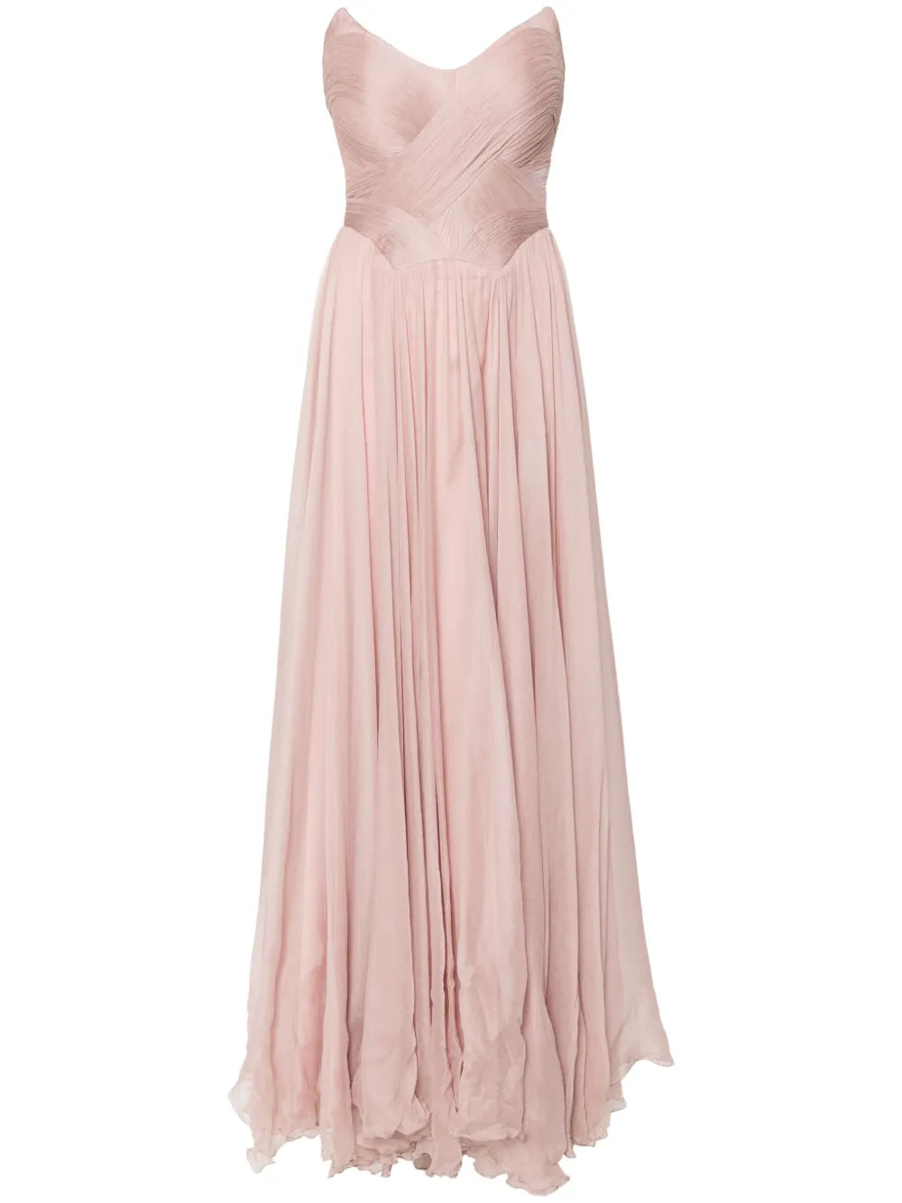 Iris Serban Perl Gown — Pink — Size XS — Front View