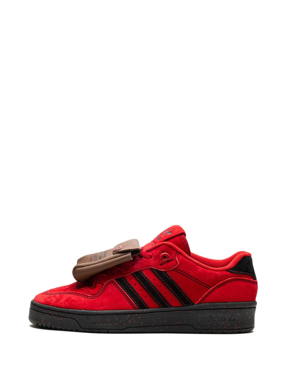 adidas Rivalry Marvel - Deadpool Trainers — Dark Red — Size US M 9.5 - US W 11 — Detail View