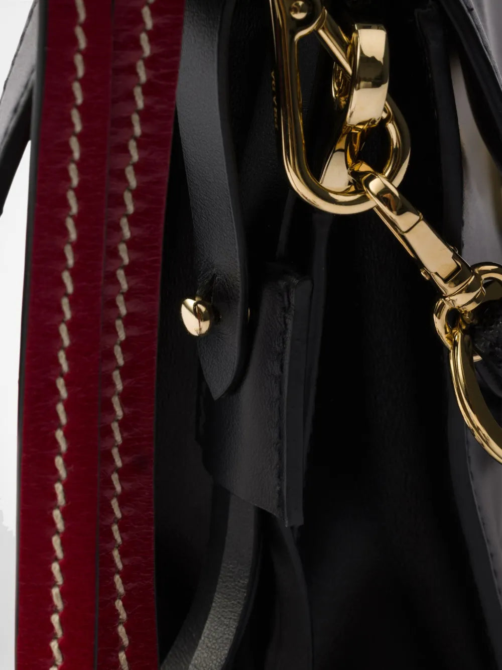 Prada Small Soft Sound Leather Shoulder Bag — Same as shown — Size One Size — Lifestyle View