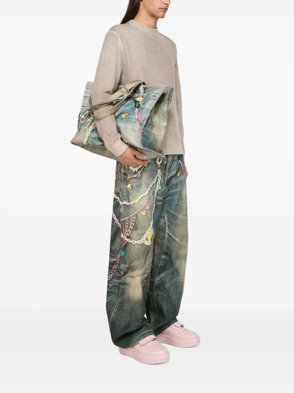 Acne Studios Platform Sneakers — Pink — Size US M 11 - US W 12.5 — Alternate View 7