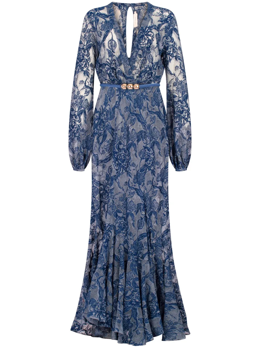 Silvia Tcherassi Robin Dress — Blue — Size XS — Front View