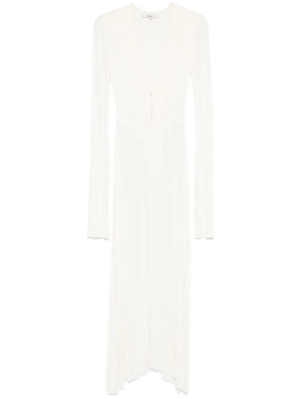 Manuri Suki Dress — White/ Red — Size XS — Front View