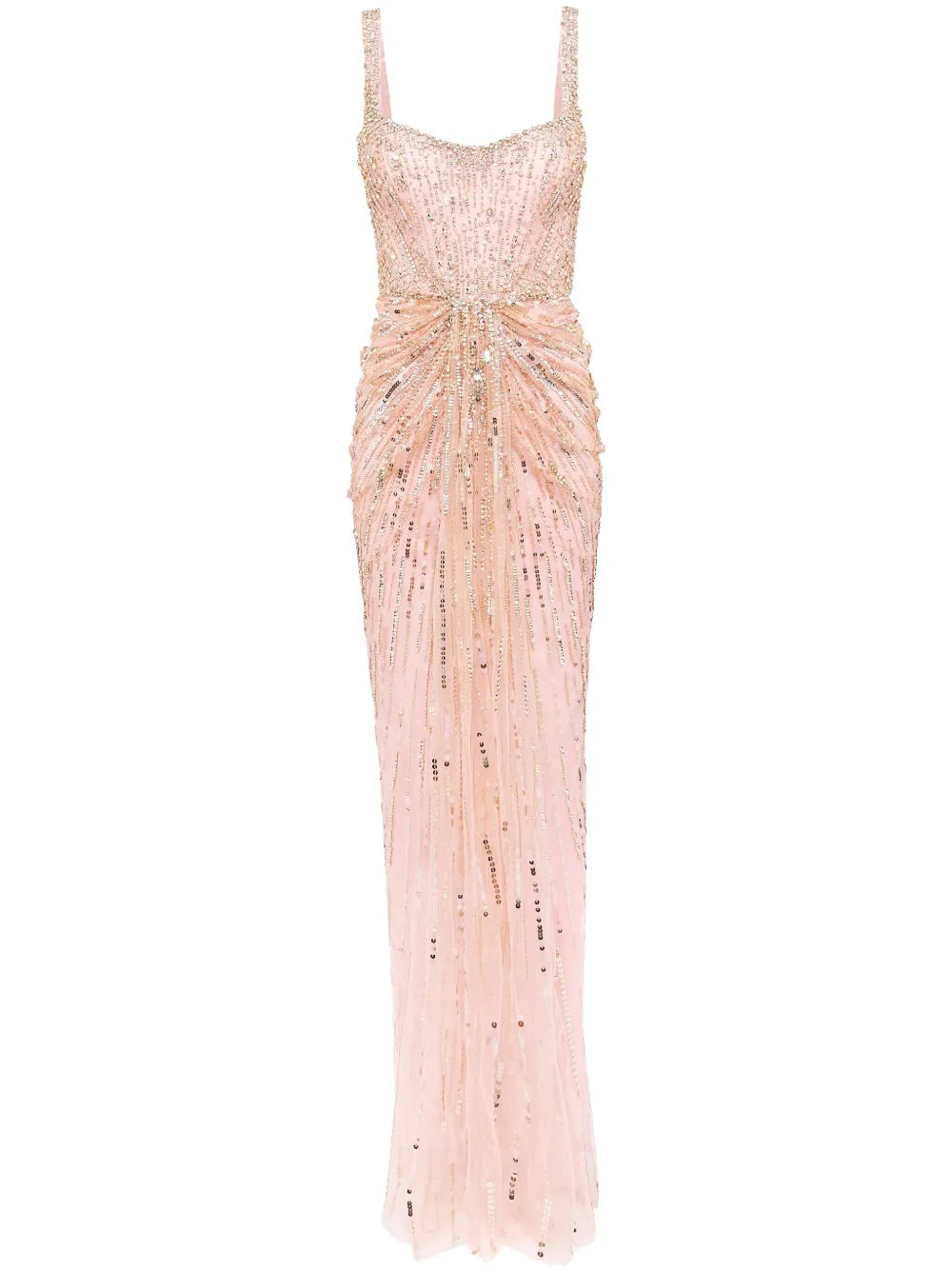Jenny Packham Chrissy Dress — Pink — Size XS — Front View