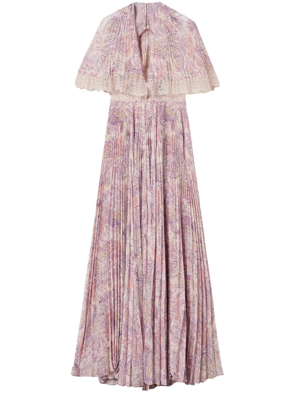 Twinset Fully Pleated Dress — Pink — Size XS — Front View