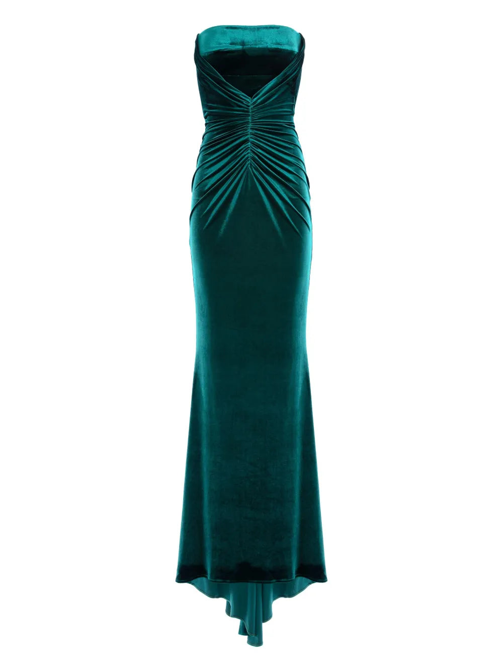 Vpm Atelier Circe Maxi Dress — Green — Size XS — Front View