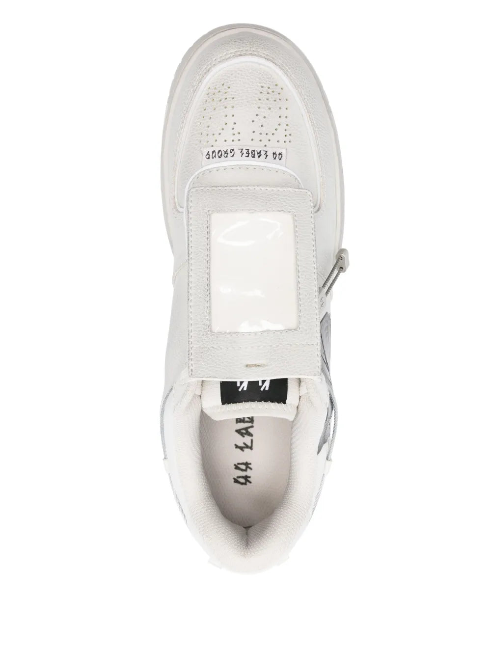 44 Label Group Avril Sneakers — White — Size US M 3.5 - US W 5 — Top View