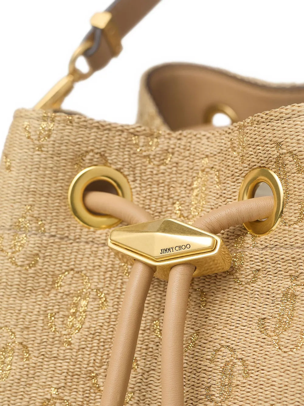 Jimmy Choo Medium Cinch Shoulder Bag — Same as shown — Size One Size — Detail View