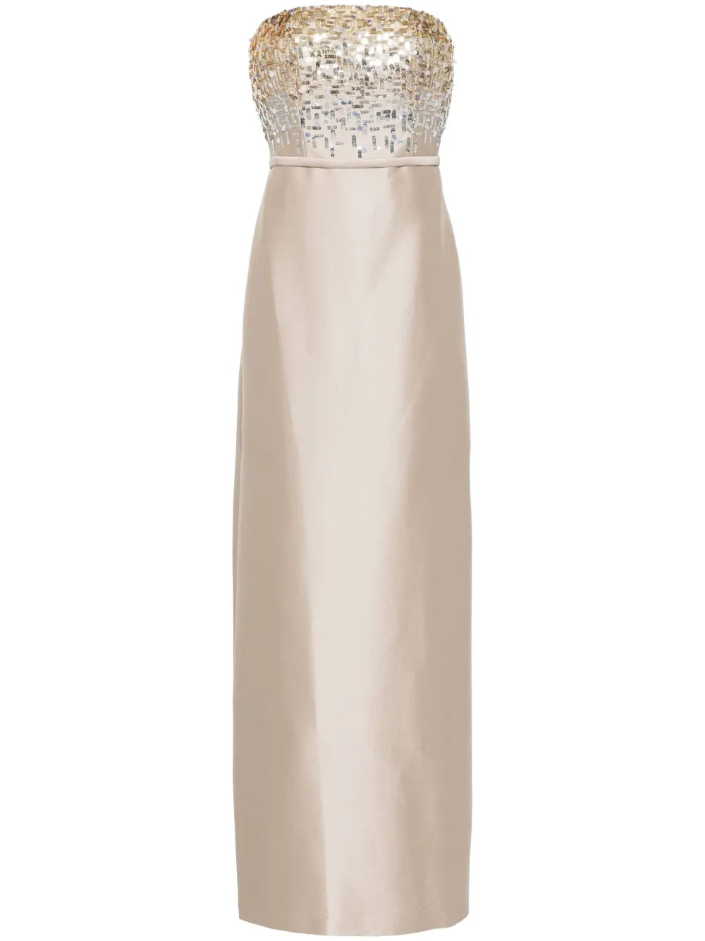 Sachin Babi Phaedra Gown — Gold — Size XS — Front View
