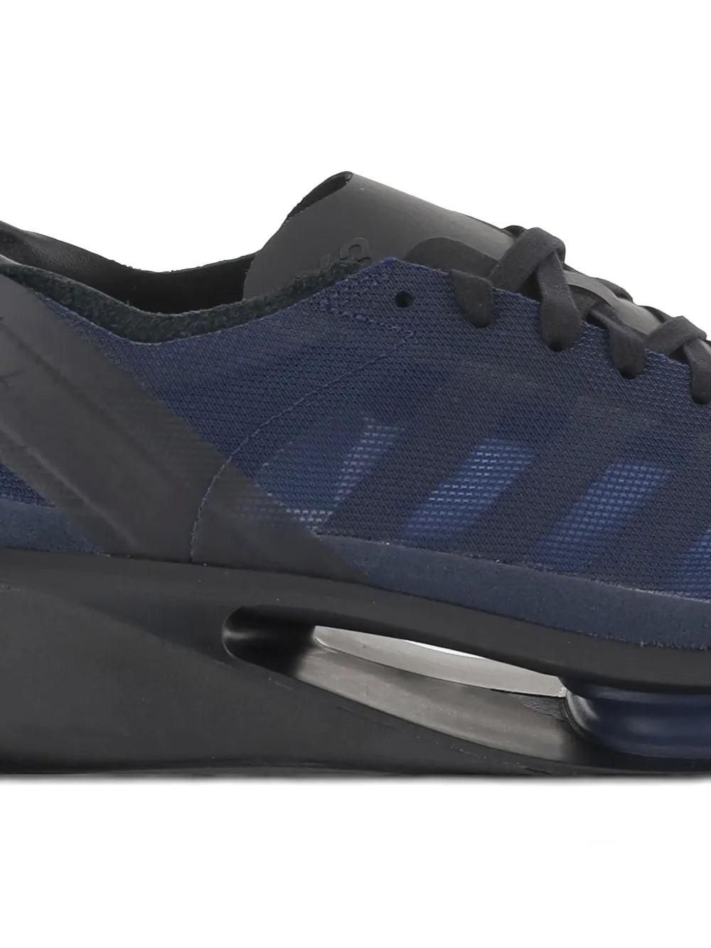 adidas Yeezy Suede Sneakers — Blue — Size US M 3.5 - US W 5 — Detail View
