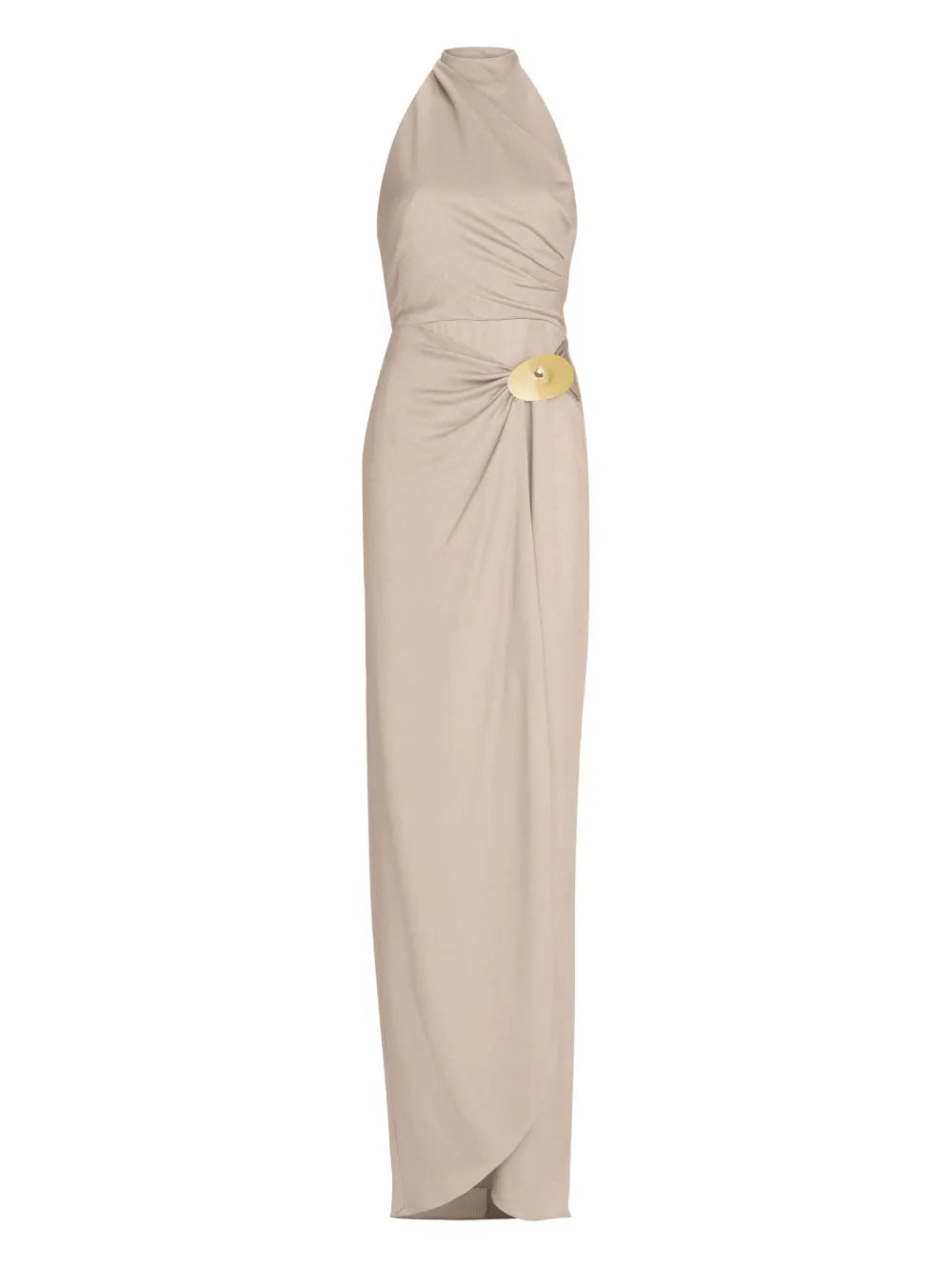 Silvia Tcherassi Davinia Dress — Beige — Size S — Front View