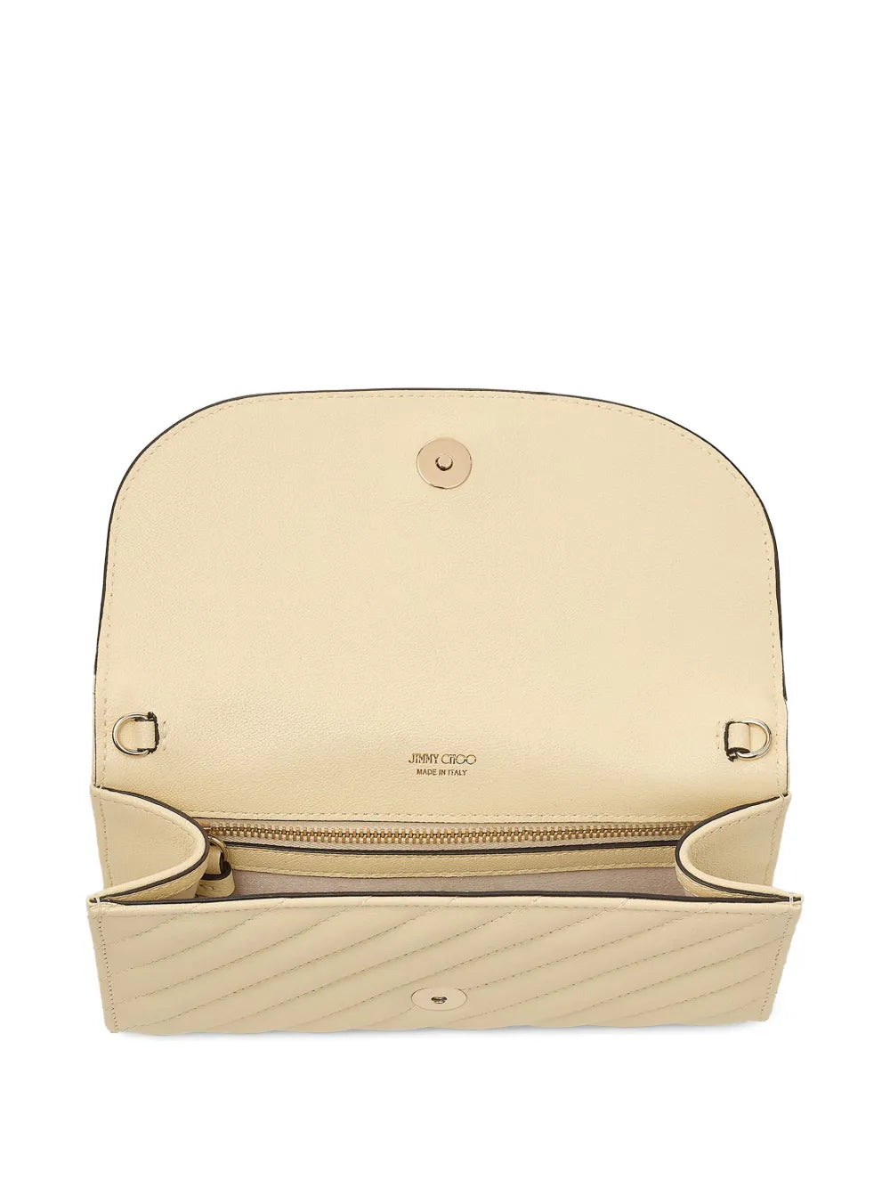 Jimmy Choo Curve Wallet On Chain — Same as shown — Size One Size — Lifestyle View