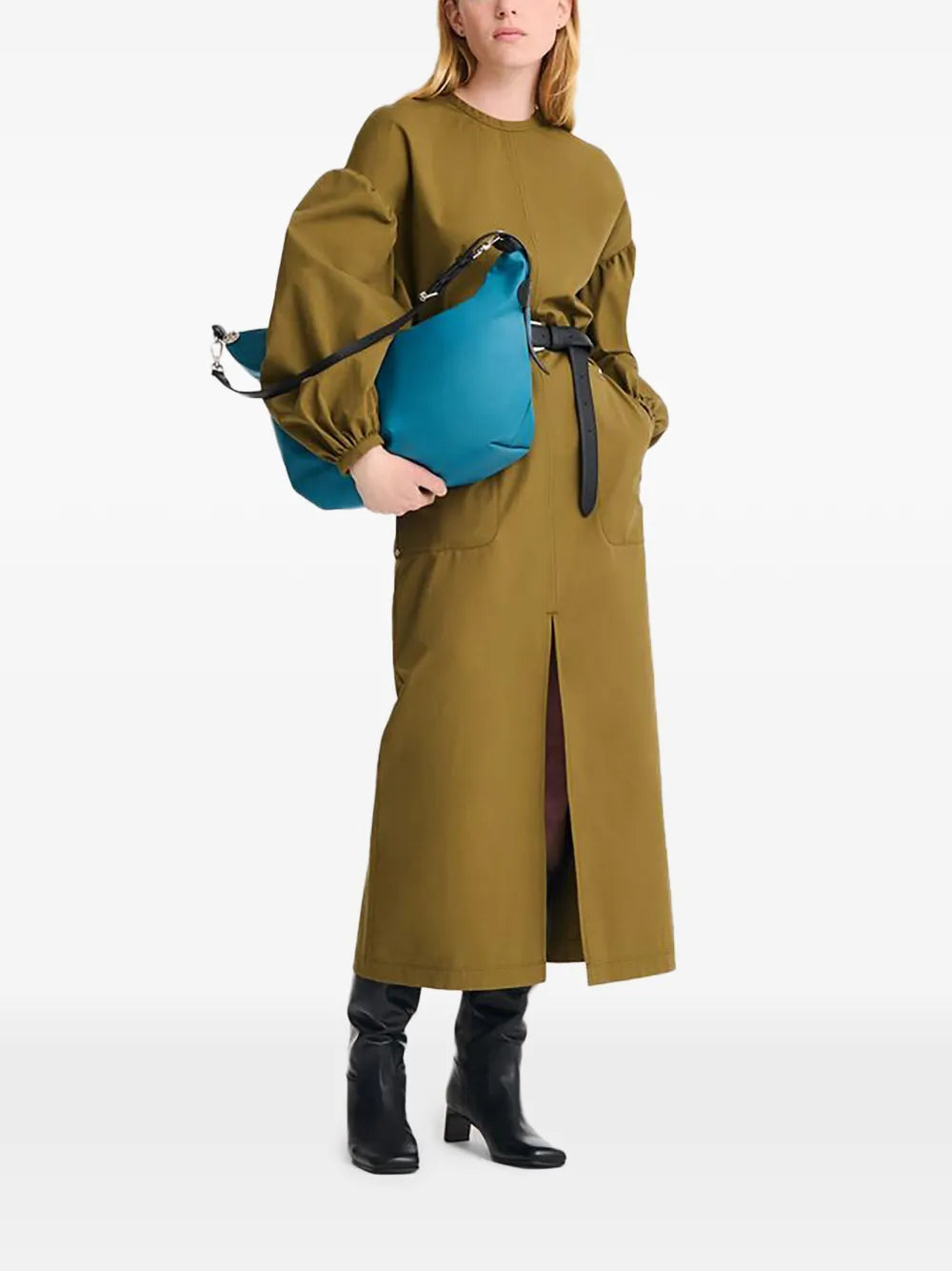 Longchamp Le Slouchy Rider Medal Shoulder Bag — Same as shown — Size One Size — Side View