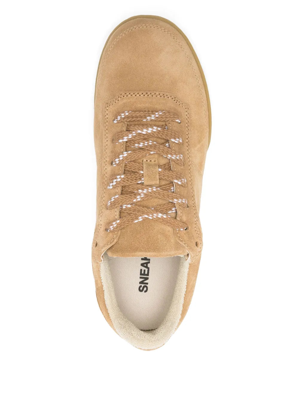 A.P.C. Moe Sneakers — Brown — Size US M 11 - US W 12.5 — Top View
