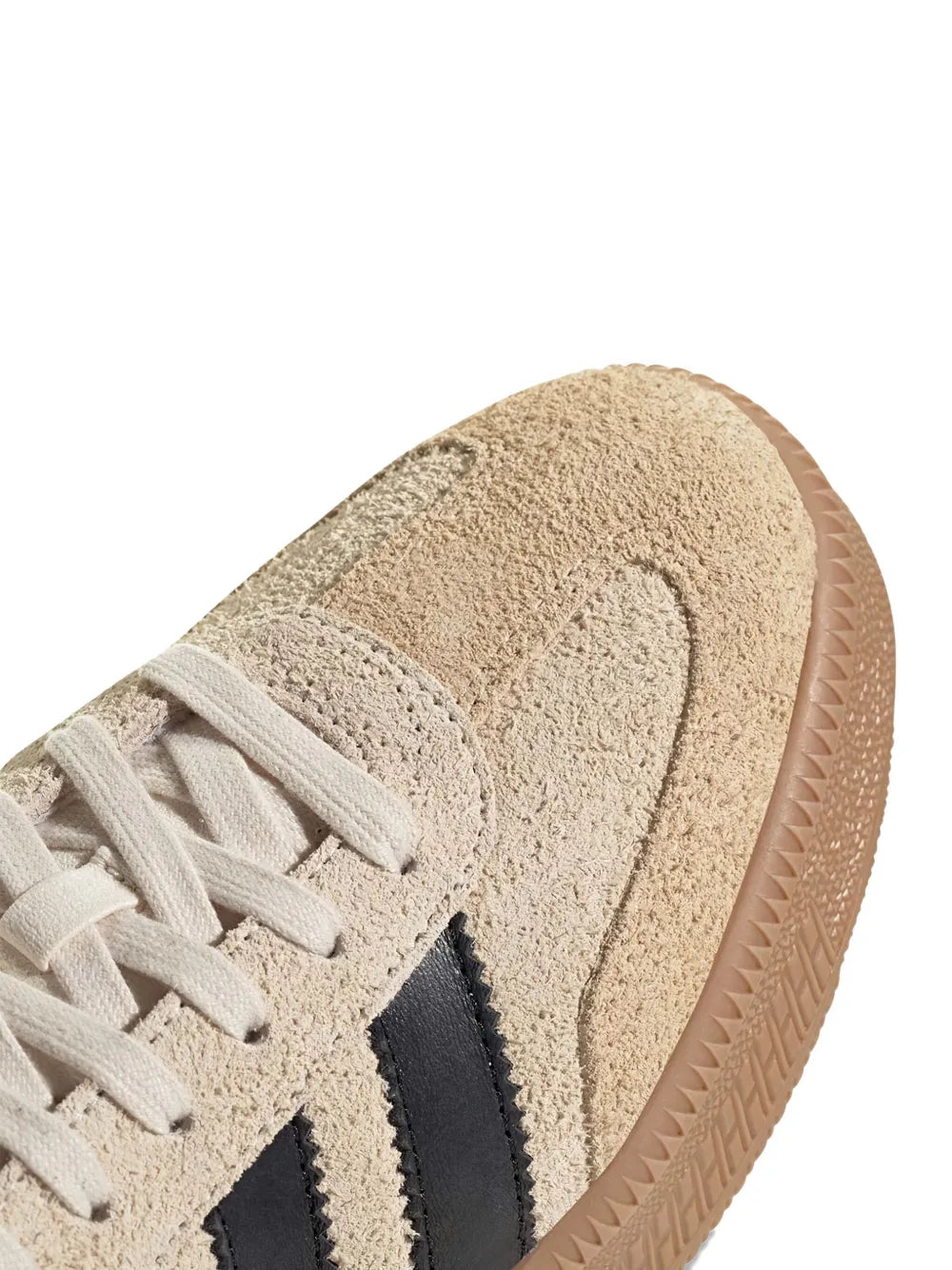 adidas Samba Sneakers — Taupe Grey — Size US M 11 - US W 12.5 — Top View
