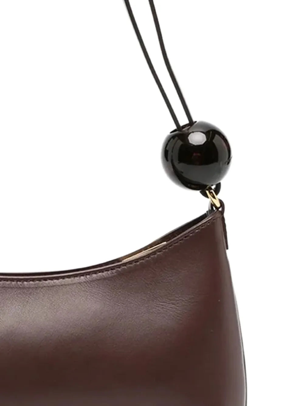 Jacquemus Le Bisou Perle Shoulder Bag — Same as shown — Size One Size — Top View