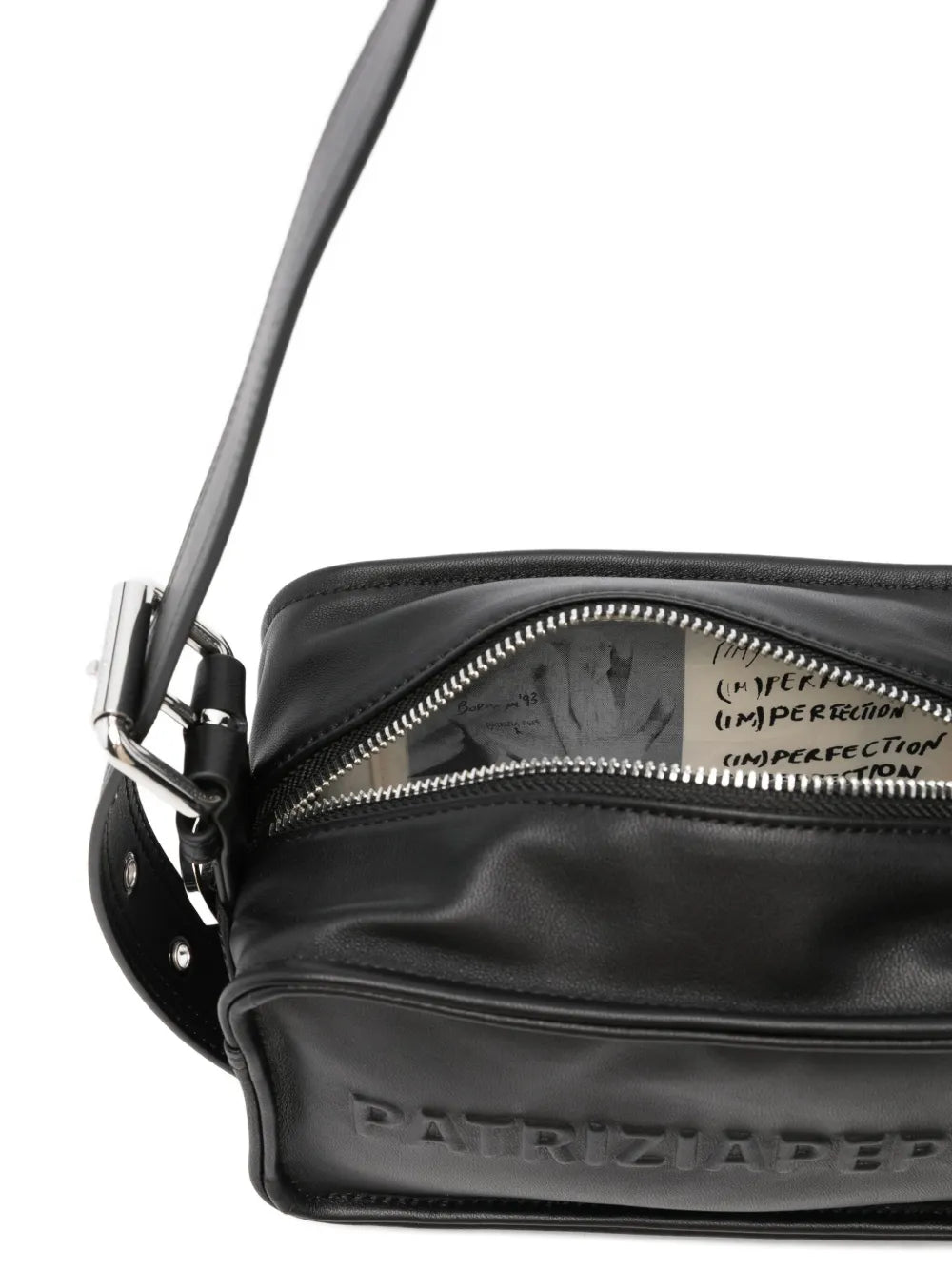 Patrizia Pepe Logo Embossed Shoulder Bag — Same as shown — Size One Size — Top View