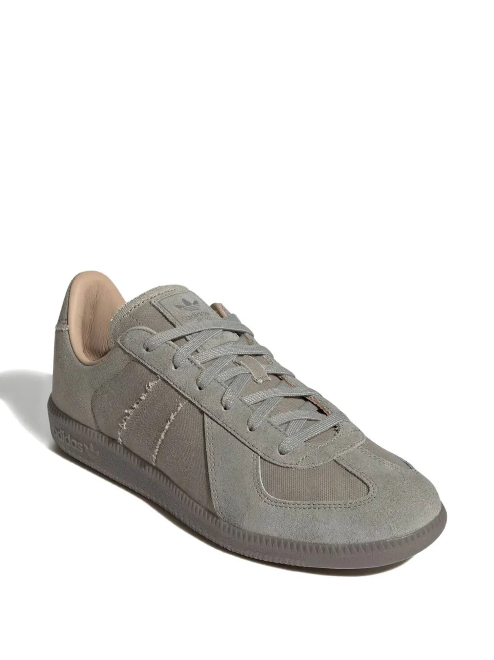 adidas Bw Army Silver Pebble Sneakers — Brown — Size US M 10 - US W 11.5 — Side View