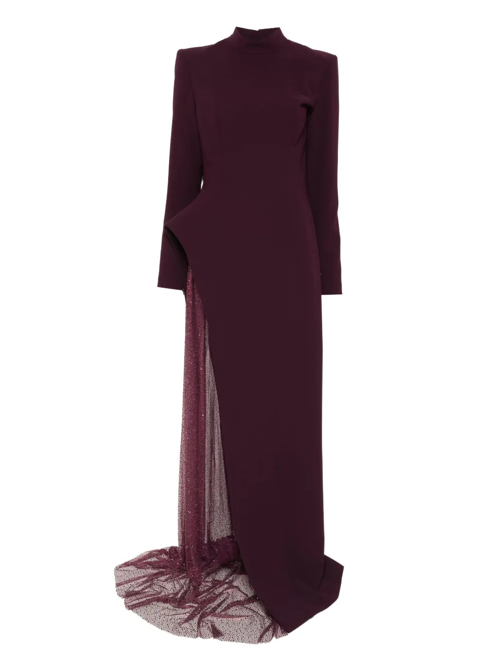 Jean Louis Sabaji Asymmetric Design Maxi Dress — Same as shown — Size XS — Front View