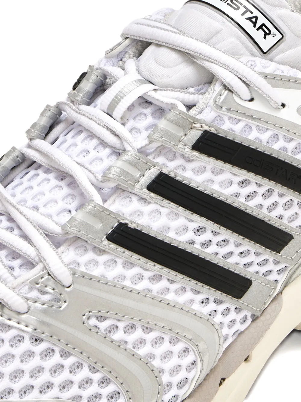 adidas Adistar Control 5 Sneakers — White — Size US M 4.5 - US W 6 — Top View