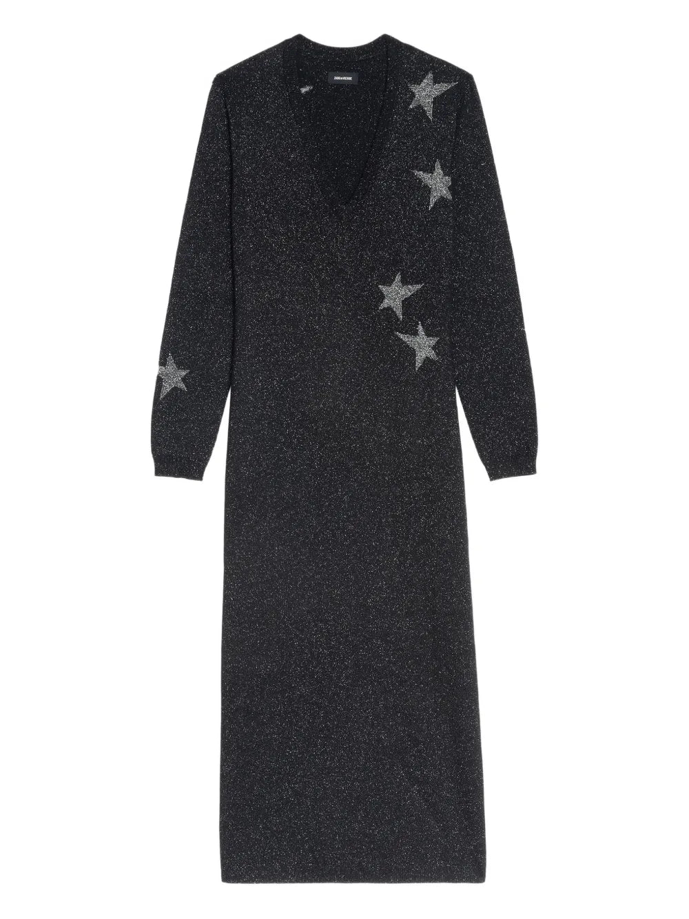 Zadigvoltaire Star Stellly We Stars Dress — Black — Size XS — Front View