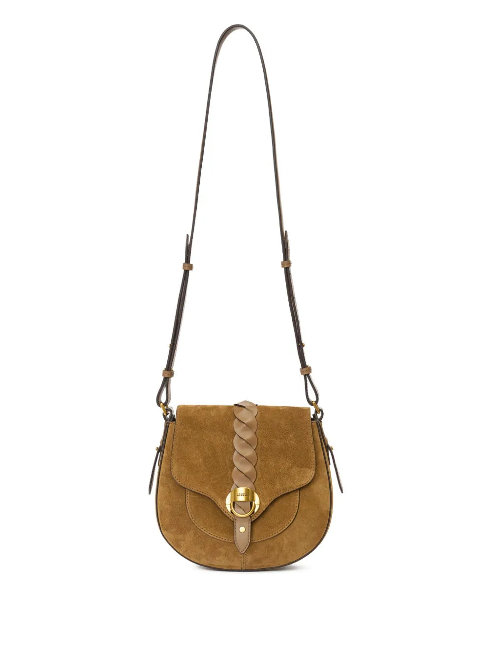 Isabel Marant Small Altay Braided Leather Shoulder Strap — Same as shown — Size One Size — Detail View