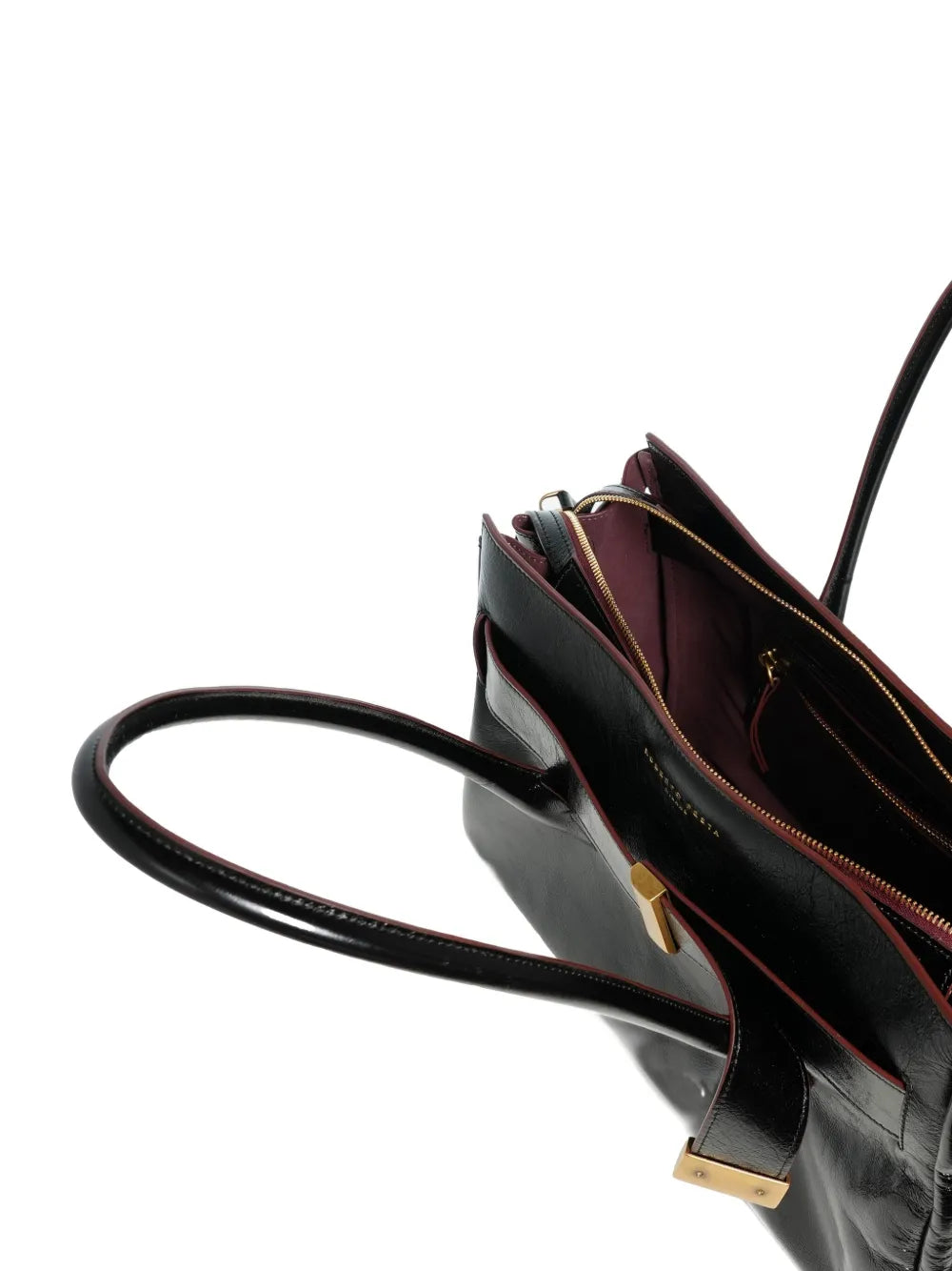 Roberto Festa Large Emeralda Buckle Detail Shoulder Bag — Same as shown — Size One Size — Top View
