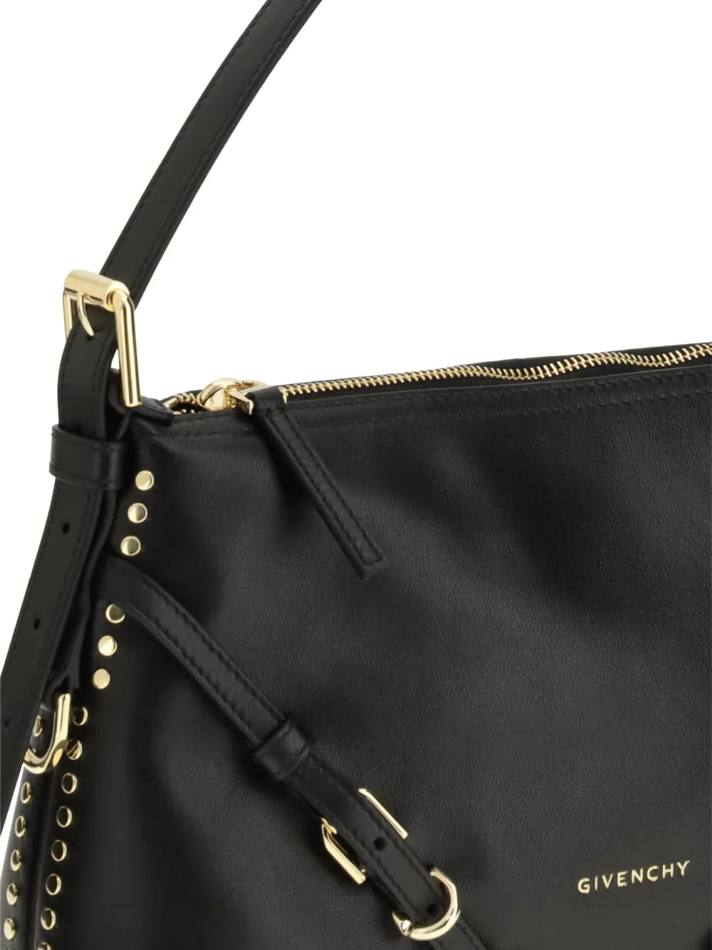 Givenchy Voyou Studded Shoulder Bag — Same as shown — Size One Size — Top View