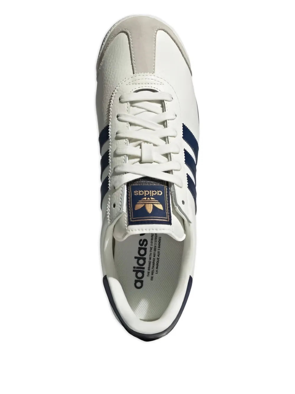 adidas Samoa Sneakers — Off White — Size US M 9 - US W 10.5 — Side View
