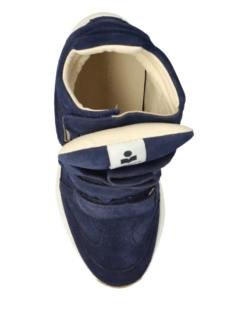 ISABEL MARANT Balskee Touch-Strap — Blue — Size US M 3.5 - US W 5 — Detail View
