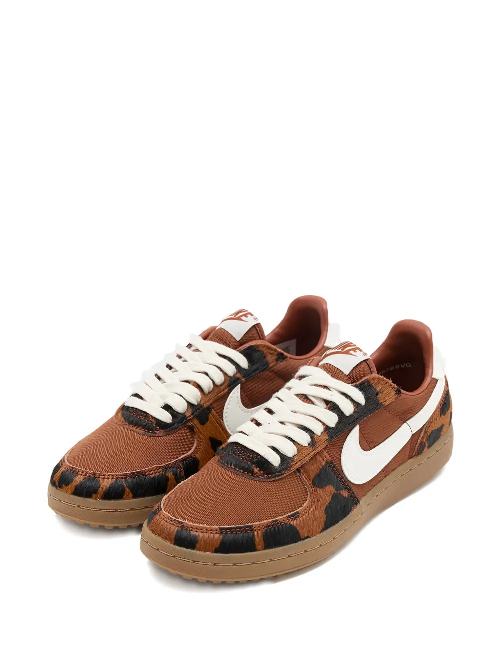 Nike Field General Cow Print 82 — Dark Brown — Size US M 3.5 - US W 5 — Side View