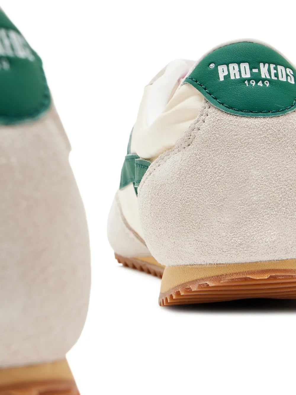 Pro-Keds Racer 77 Striped — Cream — Size US M 3.5 - US W 5 — Top View