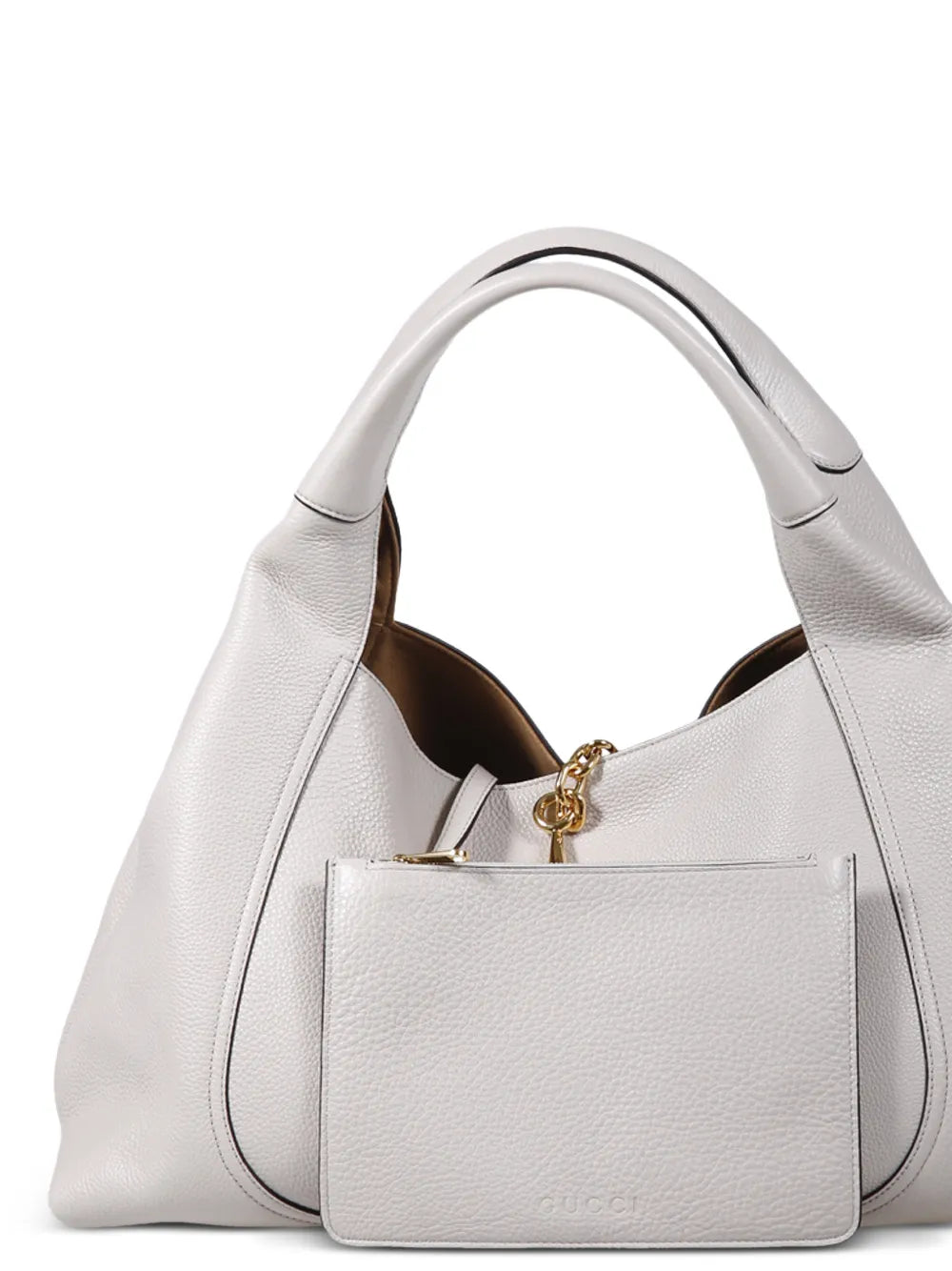 Gucci Maxi Softbit Horsebit Shoulder Bag — Same as shown — Size One Size — Top View