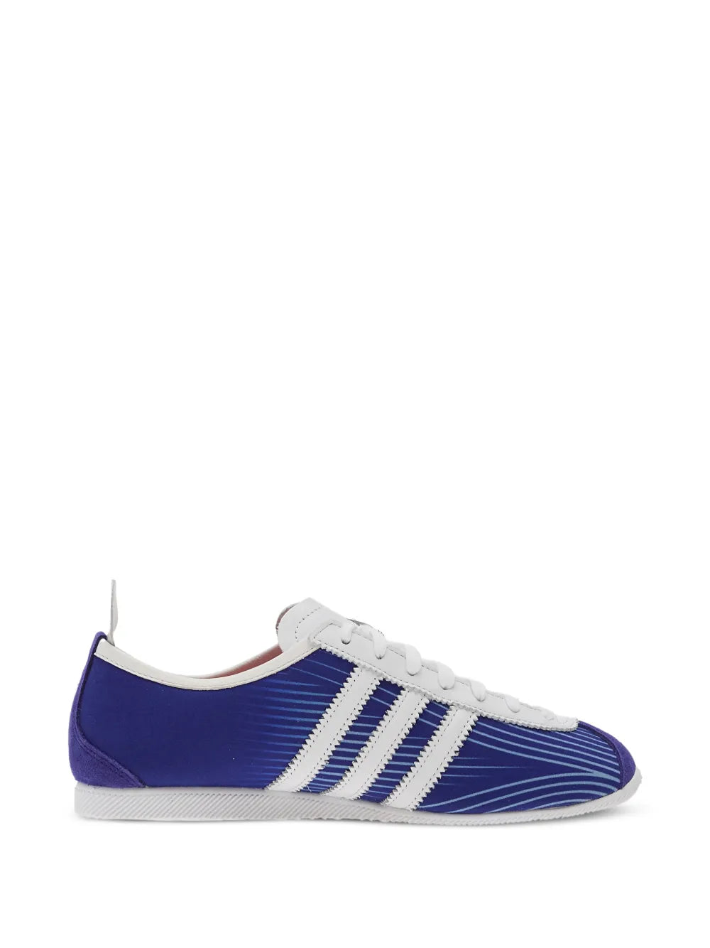 adidas Japan Stripe — Blue — Size US M 3.5 - US W 5 — Lifestyle View