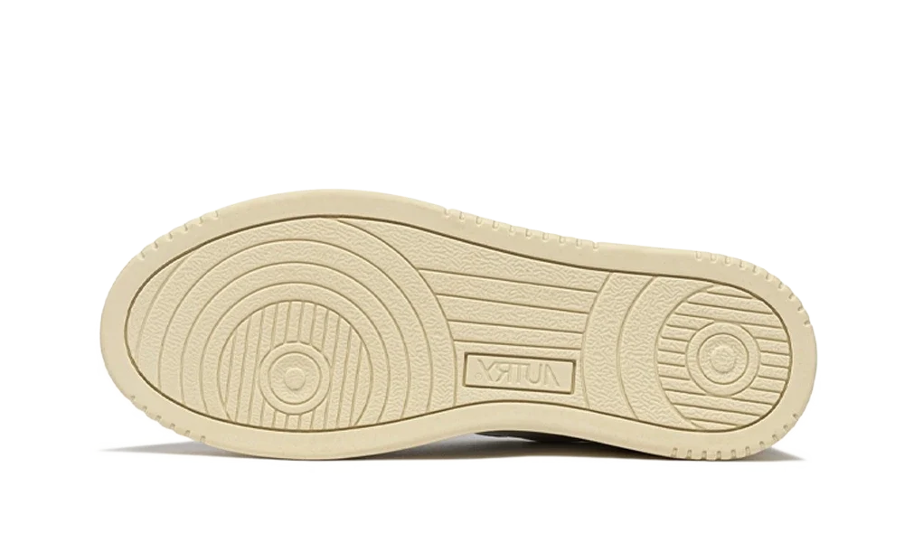 Autry Medalist Low Leather Suede White Pelican