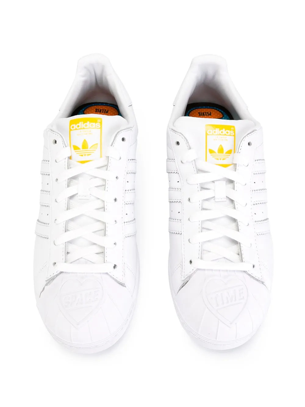 adidas Superstar Pharrell Supershell Sneakers — Same as shown — Size US M 10.5 - US W 12 — Top View