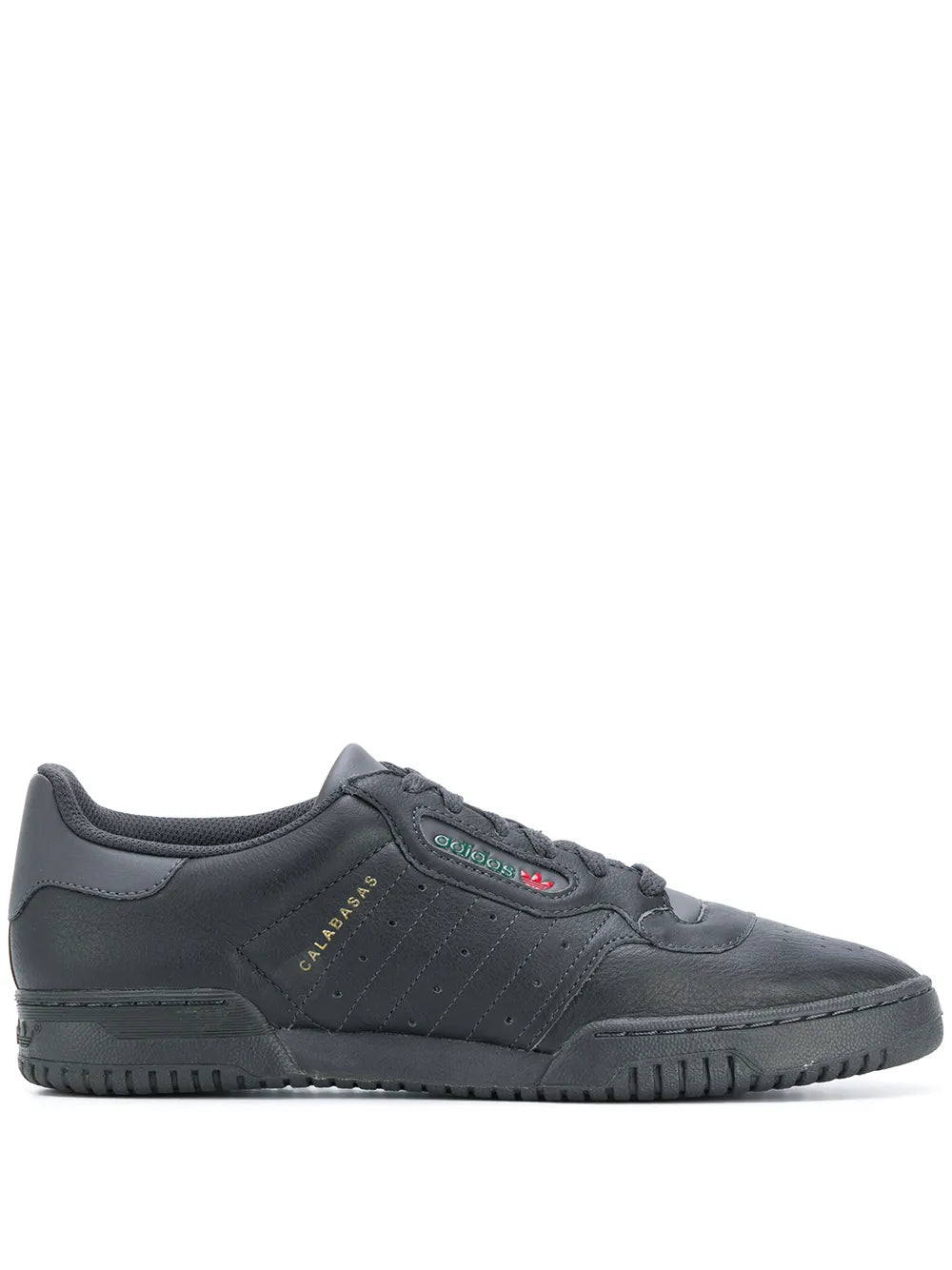 adidas Yeezy Powerphase Core Black Sneakers — Black — Size US M 3.5 - US W 5 — Front View