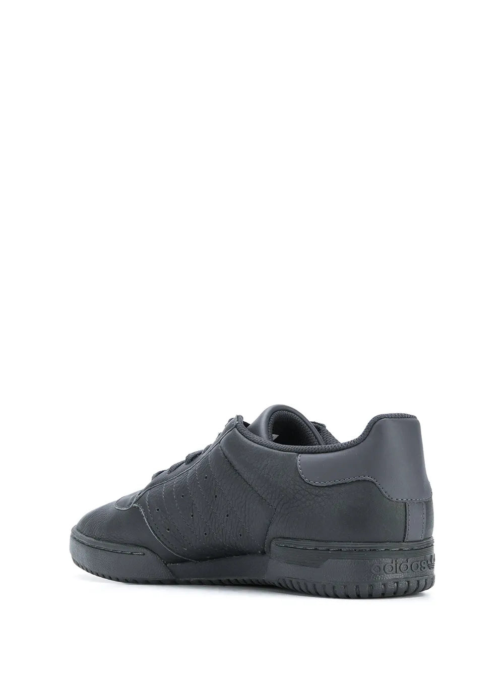 adidas Yeezy Powerphase Core Black Sneakers — Black — Size US M 3.5 - US W 5 — Back View